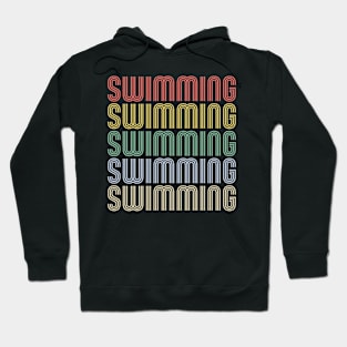 Retro Swimming Hoodie